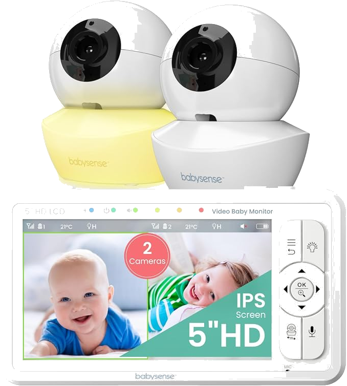 Babysense HDS2 Babyphone mit zwei Kameras