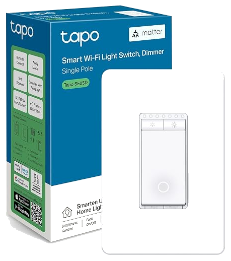 Tapo Matter Smart Dimmer Switch, S505D, Single Pole, Need Neutral Wire