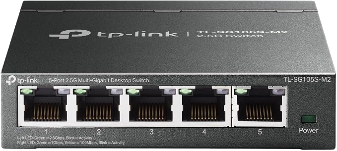 TP-Link TL-SG105S-M2 2.5G Ethernet switch
