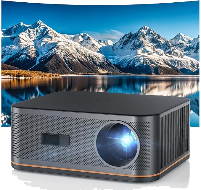 HAPPRUN 2000 ANSI 4K Decoding Projector