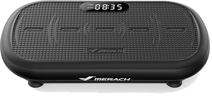 Black MERACH CV40 curved vibration plate