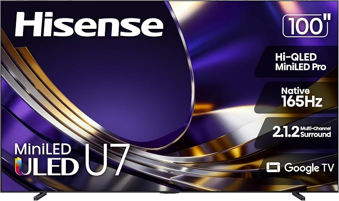 Hisense 100U7SG 4K TV