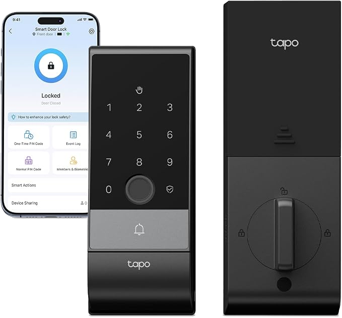 Tapo DL130 smart fingerprint door lock